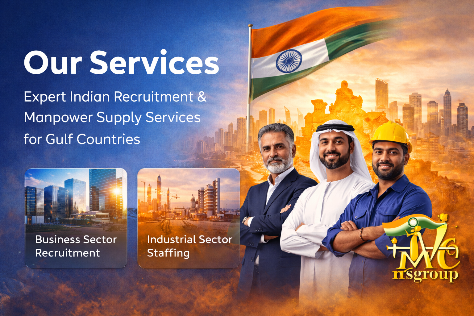 MS Group Recruitment Services India to Gulf